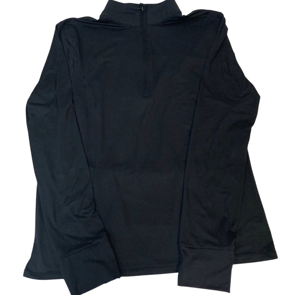 Fabletics Womens Half-Zip Phoenix Black Mid-Layer Top XXL Moisture-Wicking NEW - Picture 12 of 16